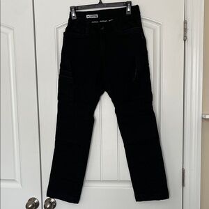 Huxtley Workwear Men's Black Work Pants 30x30